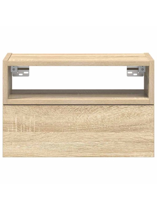 Nástěnný noční stolek dub sonoma 45x26x28,5 cm