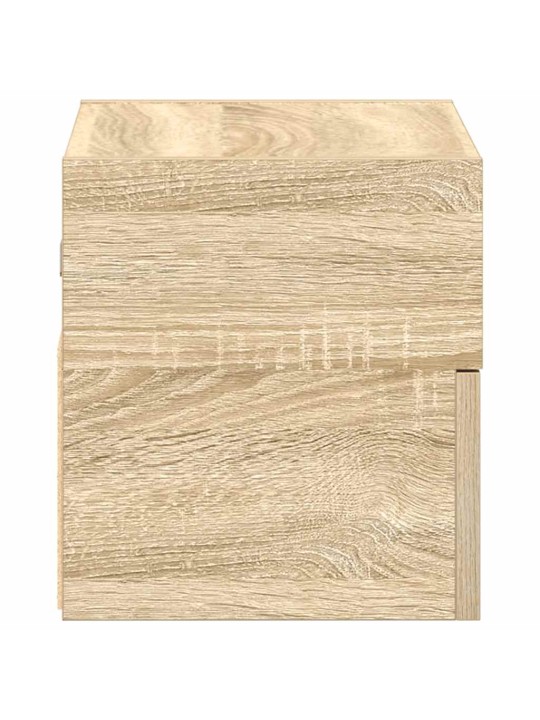 Nástěnný noční stolek dub sonoma 45x26x28,5 cm