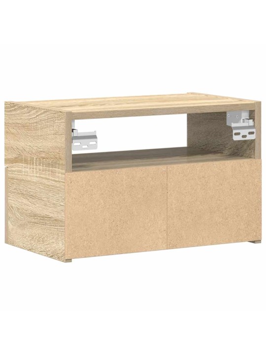 Nástěnný noční stolek dub sonoma 45x26x28,5 cm