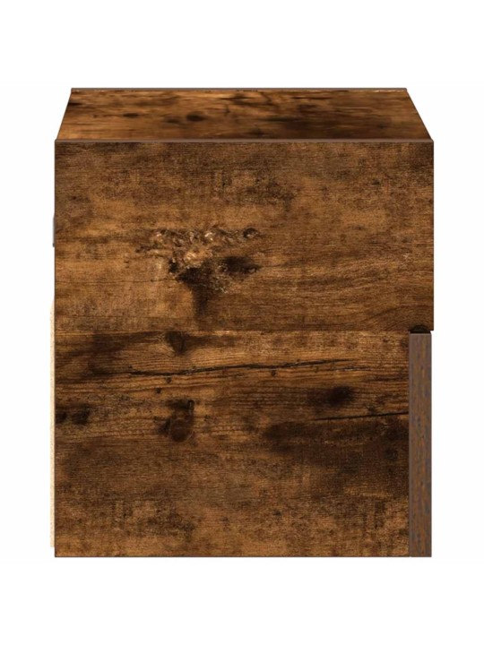 Nástěnné noční stolky 2 ks hnědý dub 45x26x28,5 cm