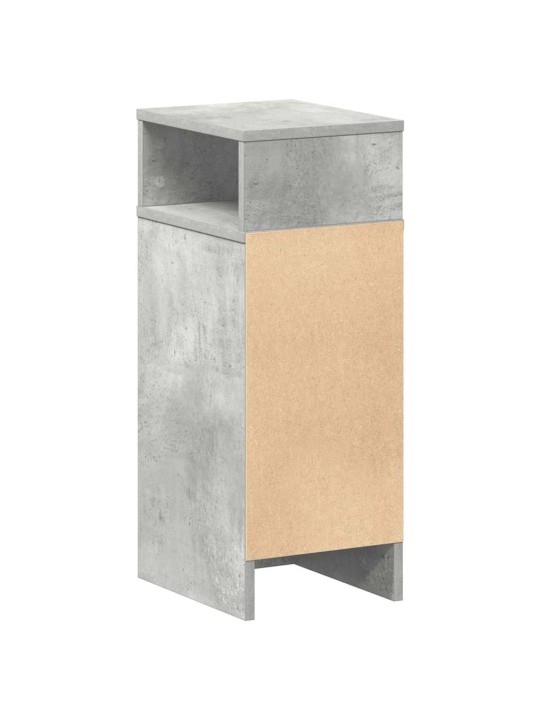 Noční stolky 2 ks se zásuvkou betonově šedé 25x31x66 cm