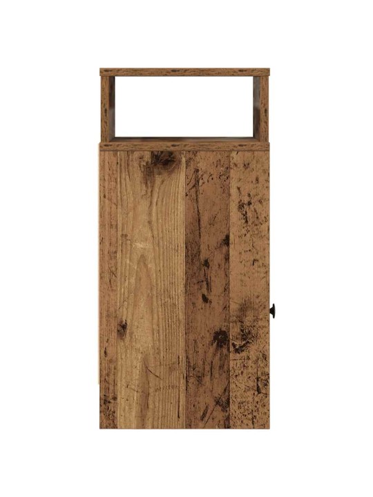 Noční stolek se zásuvkou old wood 25 x 31 x 66 cm