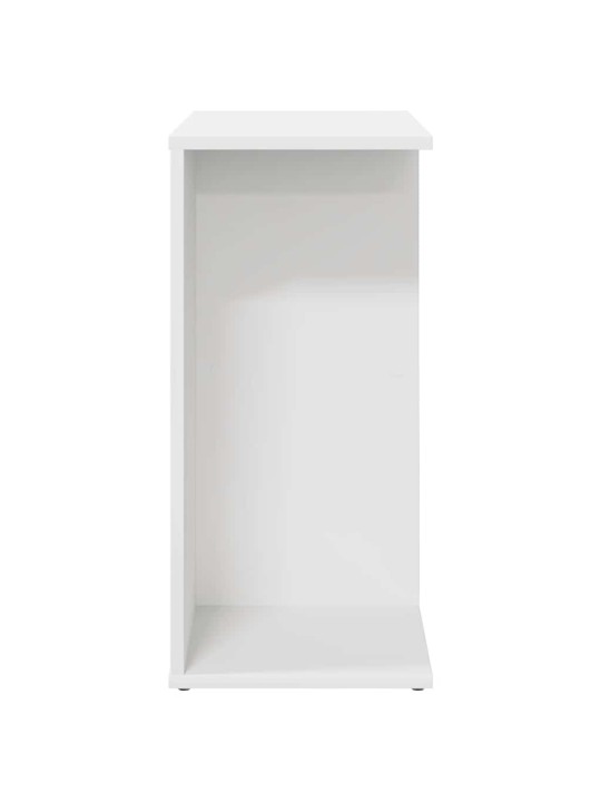Noční stolky 2 ks bílý 46,5x29x61 cm kompozitní dřevo