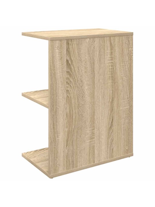 Noční stolky 2 ks dub sonoma 46,5x29x61 cm kompozitní dřevo