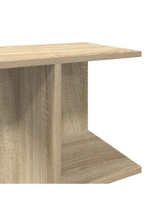 Noční stolky 2 ks dub sonoma 46,5x29x61 cm kompozitní dřevo