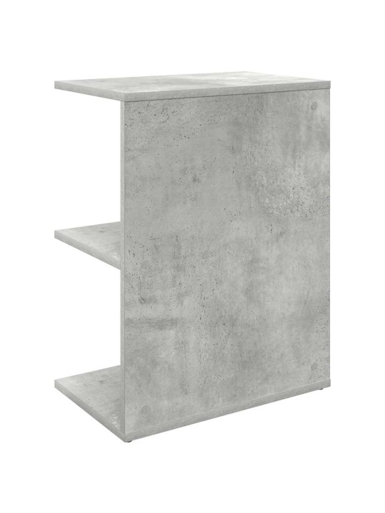 Noční stolky 2 ks betonově šedý 46,5x29x61 cm kompozitní dřevo