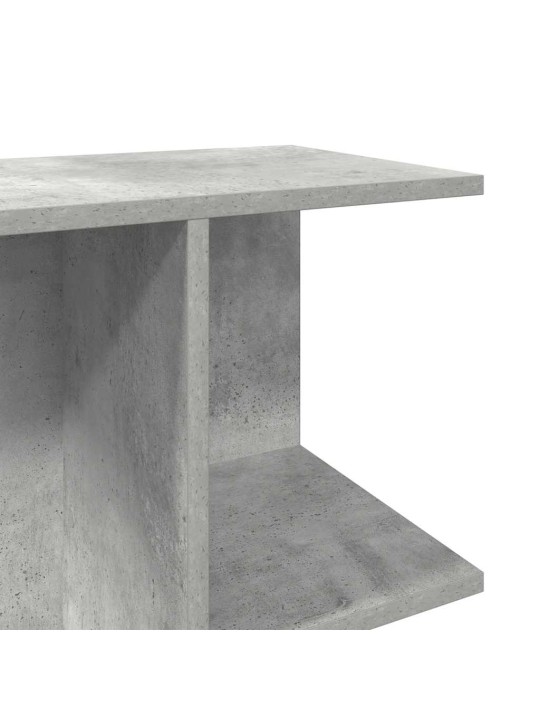 Noční stolky 2 ks betonově šedý 46,5x29x61 cm kompozitní dřevo