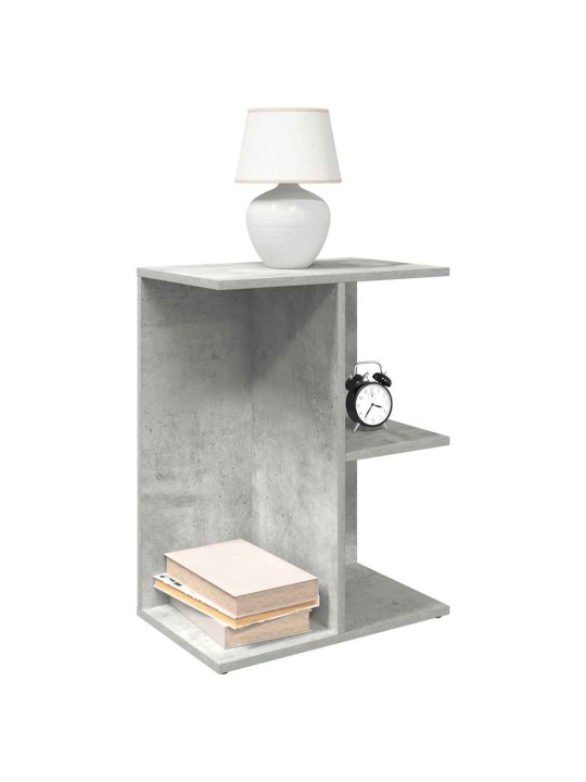 Noční stolky 2 ks betonově šedý 46,5x29x61 cm kompozitní dřevo