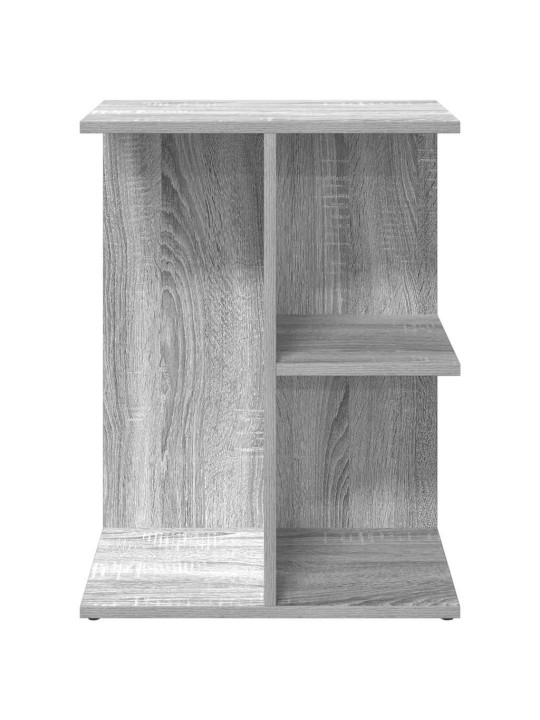 Noční stolky 2 ks šedý sonoma 46,5x29x61 cm kompozitní dřevo