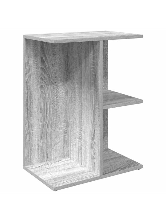 Noční stolky 2 ks šedý sonoma 46,5x29x61 cm kompozitní dřevo