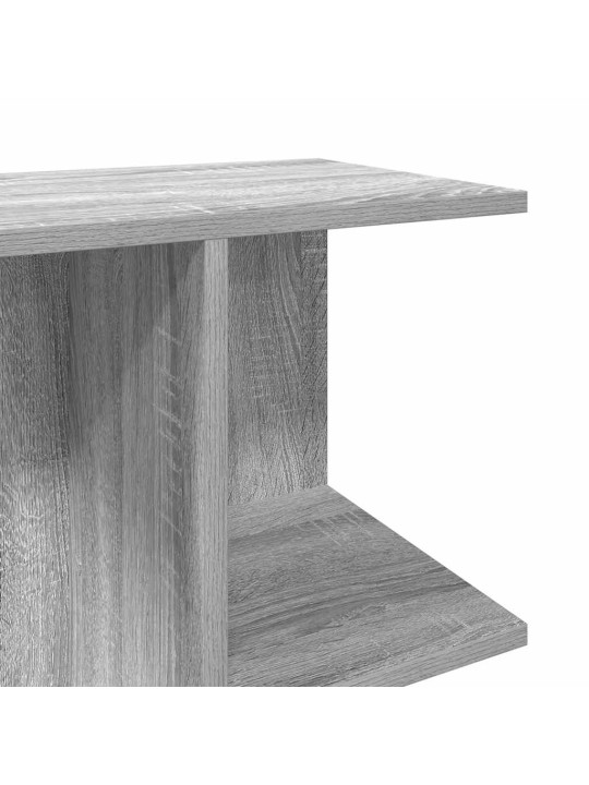 Noční stolky 2 ks šedý sonoma 46,5x29x61 cm kompozitní dřevo