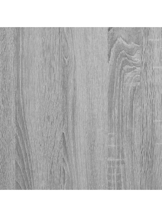 Noční stolky 2 ks šedý sonoma 46,5x29x61 cm kompozitní dřevo