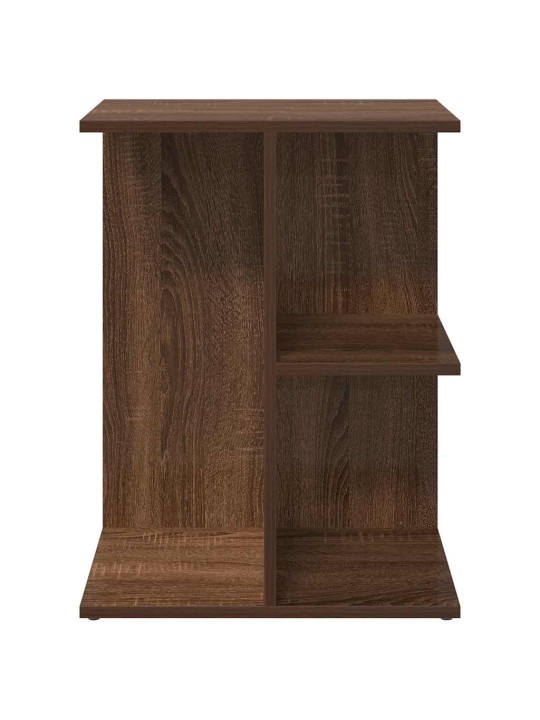 Noční stolky 2 ks hnědý dub 46,5x29x61 cm kompozitní dřevo