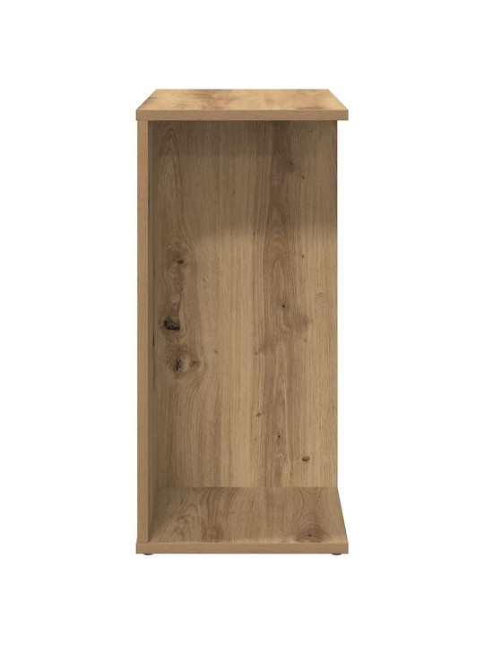 Noční stolek dub artisan 46,5x29x61 cm kompozitní dřevo