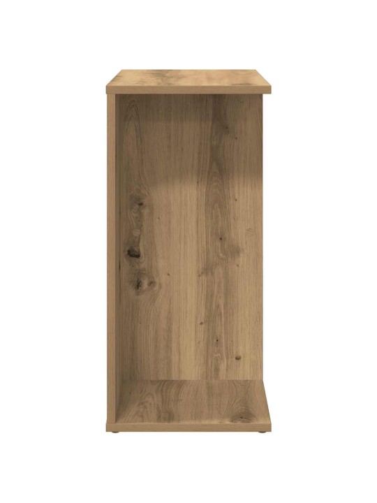 Noční stolky 2 ks dub artisan 46,5x29x61 cm kompozitní dřevo