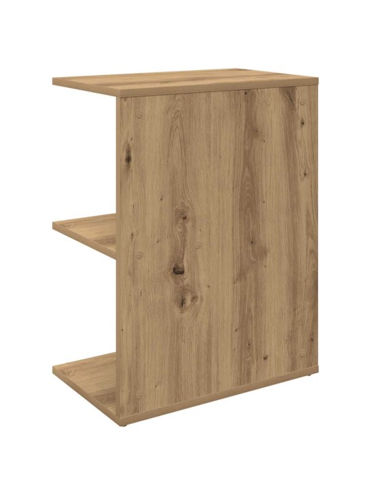 Noční stolky 2 ks dub artisan 46,5x29x61 cm kompozitní dřevo
