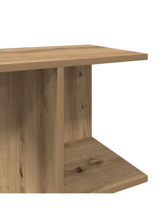 Noční stolky 2 ks dub artisan 46,5x29x61 cm kompozitní dřevo