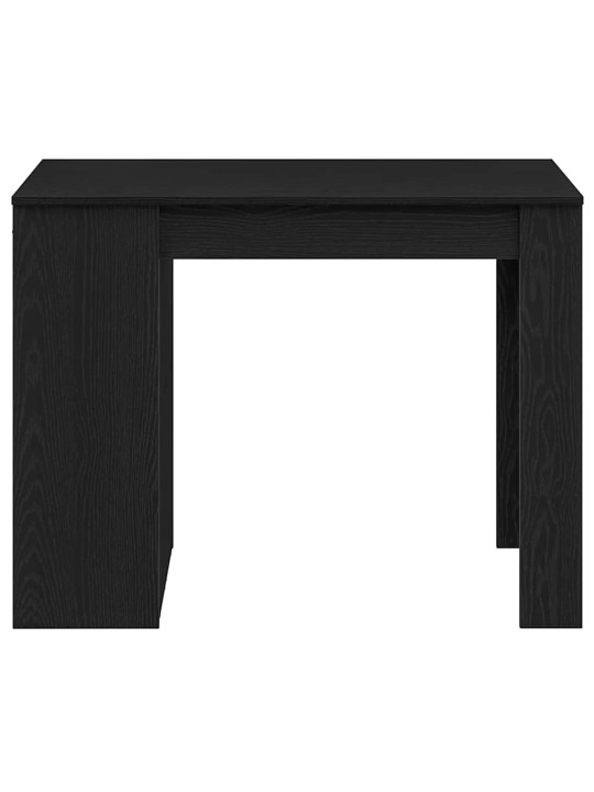 Psací stůl se zásuvkou a policí černý dub 102x62x77,5 cm