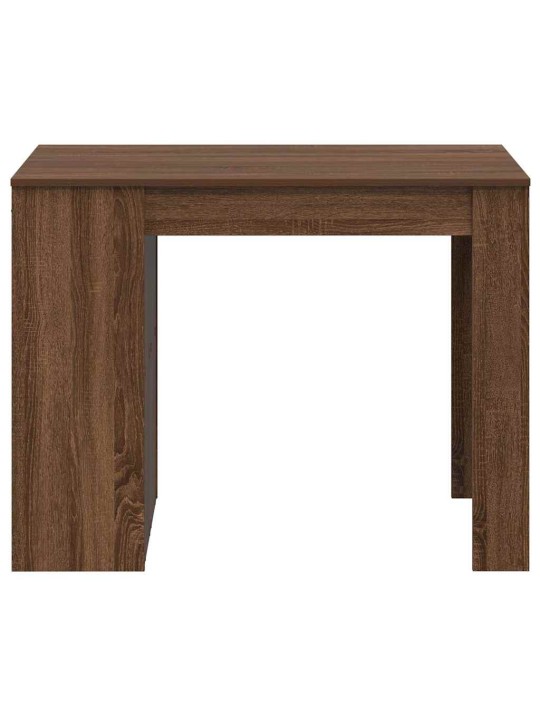 Psací stůl se zásuvkou a policí hnědý dub 102x62x77,5 cm