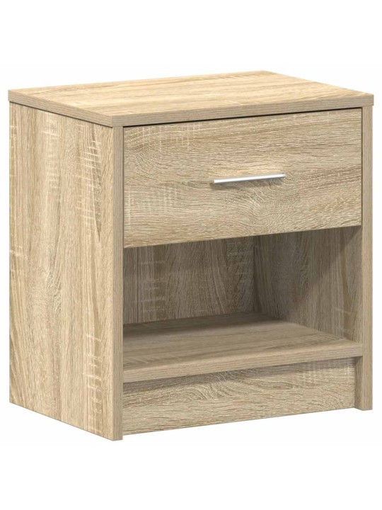 Noční stolky 2 ks se zásuvkou dub sonoma 39 x 28 x 41 cm