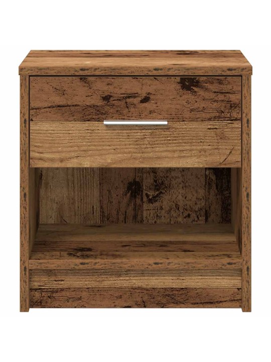 Noční stolek se zásuvkou old wood 39 x 28 x 41 cm
