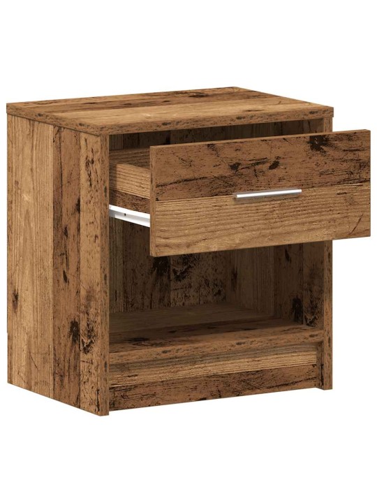 Noční stolek se zásuvkou old wood 39 x 28 x 41 cm