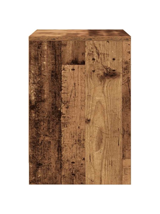 Noční stolek se zásuvkou old wood 40 x 34 x 50 cm