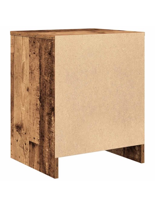 Noční stolek se zásuvkou old wood 40 x 34 x 50 cm