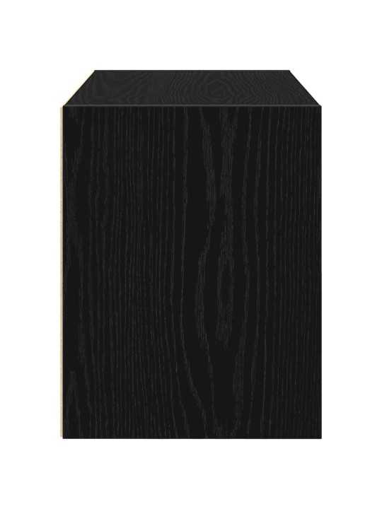 Vida skříňka s 2 zásuvkami černý dub 60x31x40 cm kompozitní dřevo