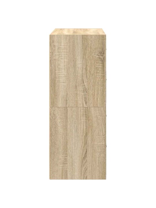 Vida skříňky s 2 zásuvkami 2 ks dub sonoma 60x31x40cm kompozitní dřevo