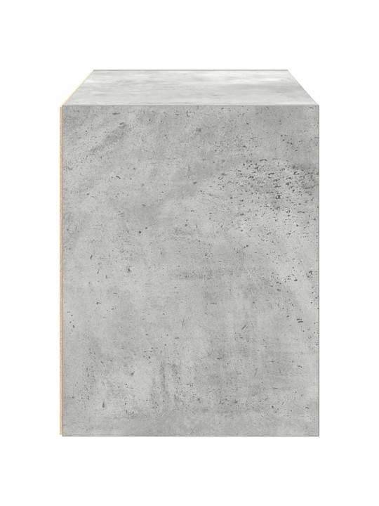 Vida skříňka s 2 zásuvkami betonově šedá 60x31x40 cm kompozitní dřevo