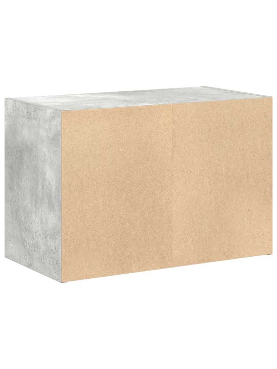 Vida skříňka s 2 zásuvkami betonově šedá 60x31x40 cm kompozitní dřevo