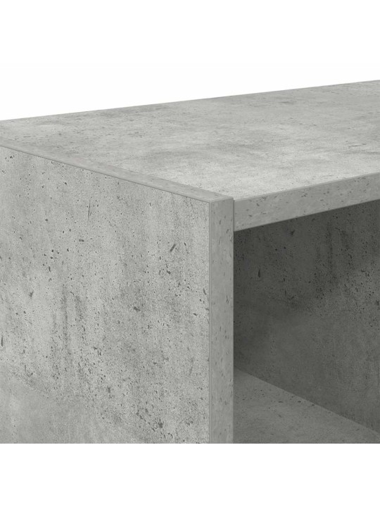 Stohovatelné botník betonově šedá 89,5x30x40 cm