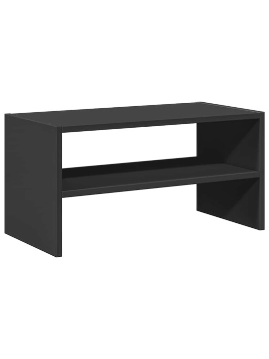 Věšák na boty stohovatelný černý dub 60x30x30,5 cm
