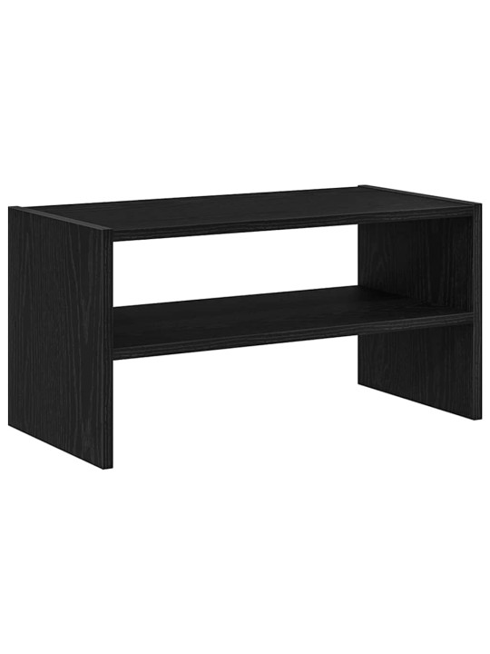 Věšák na boty stohovatelný černý dub 60x30x30,5 cm