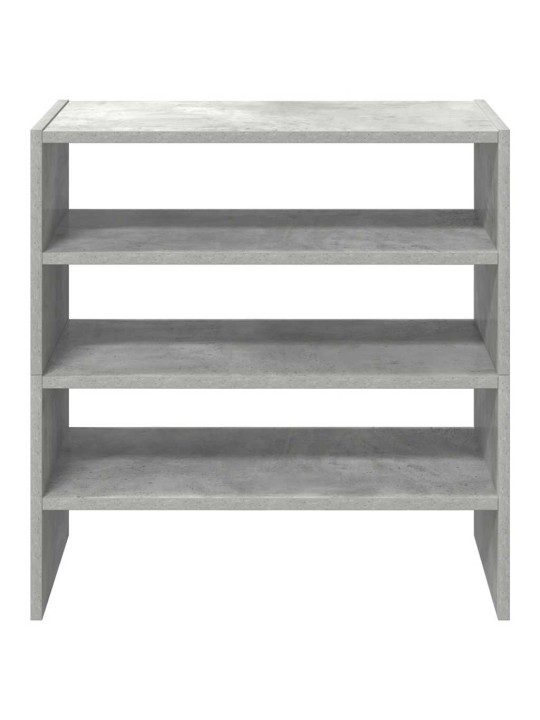 Stohovatelné botníky 2 ks betonově šedá 60x30x30,5 cm