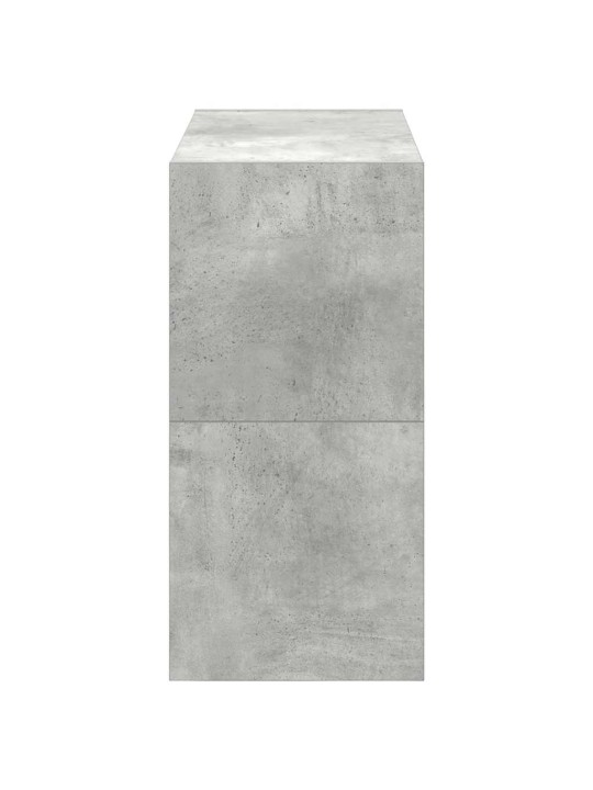 Stohovatelné botníky 2 ks betonově šedá 60x30x30,5 cm