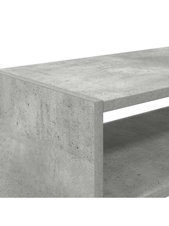 Stohovatelné botníky 2 ks betonově šedá 60x30x30,5 cm