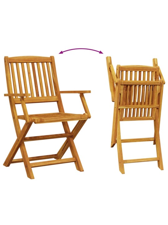 9dílný zahradní jídelní set 180x90x75 cm masivní akáciové dřevo