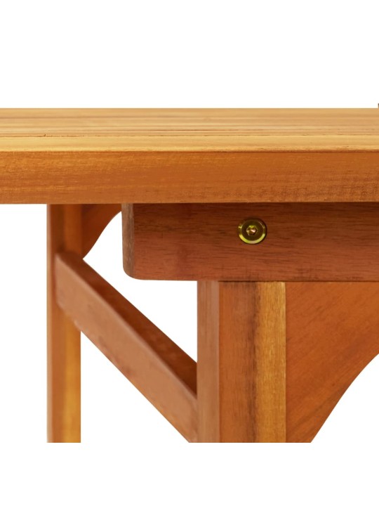 9dílný zahradní jídelní set 180x90x75 cm masivní akáciové dřevo