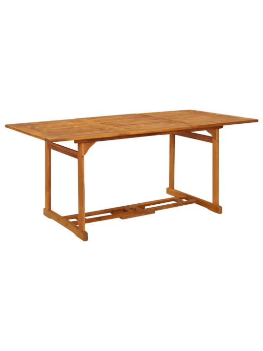 9dílný zahradní jídelní set 180x90x75 cm masivní akáciové dřevo