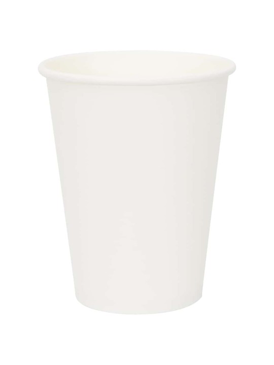 Papírové kelímky na kávu 1000 pcs 12oz 300ml bílé