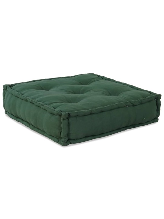 Modulární puf zelený 70x70x54 látka