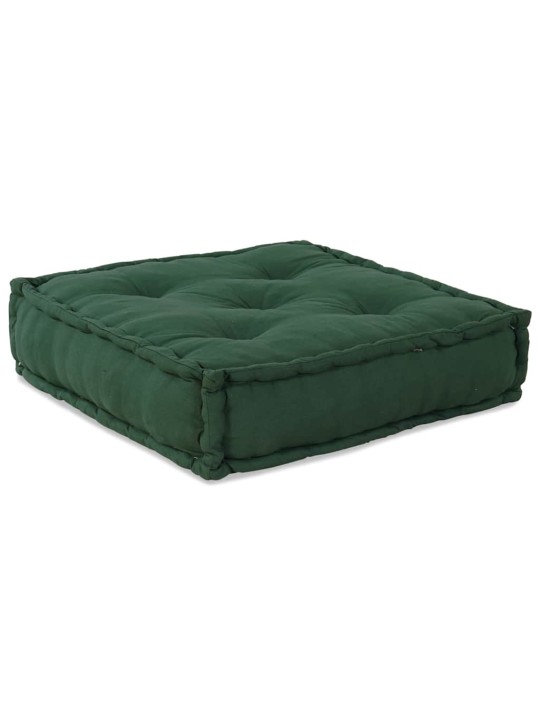 Modulární puf zelený 70x70x54 látka