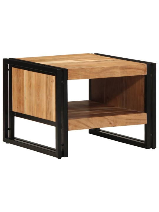 Konferenční stolek 50x50x38 cm masivní dřevo akácie