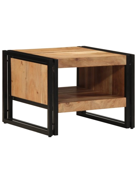 Konferenční stolek 50x50x38 cm masivní dřevo akácie