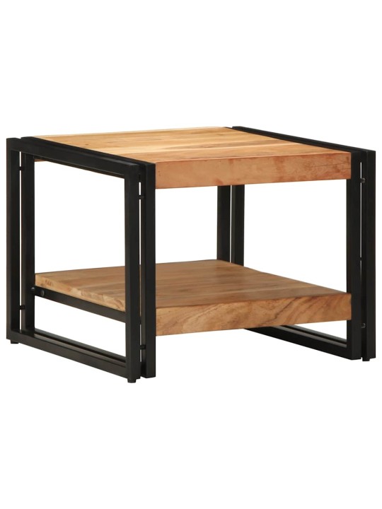 Konferenční stolek 50x50x38 cm masivní dřevo akácie