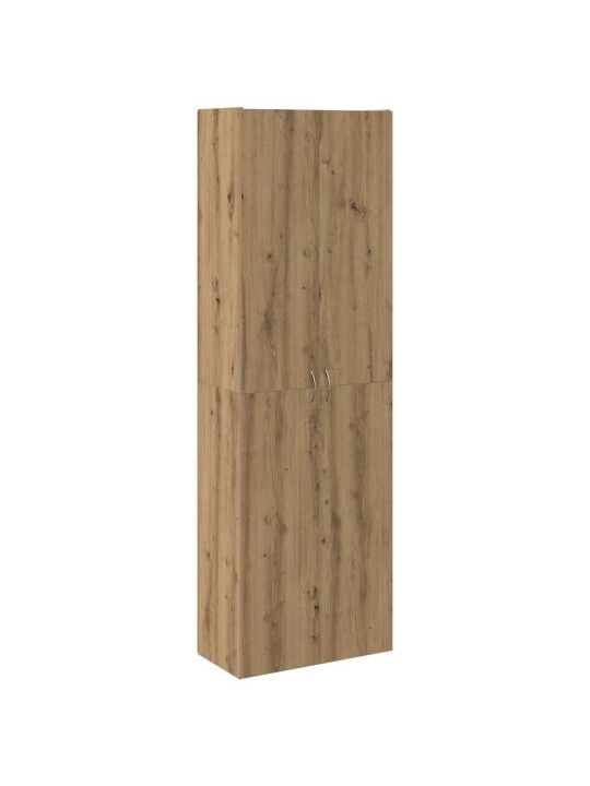Skříň dub artisan 60 x 32 x 190 cm kompozitní dřevo