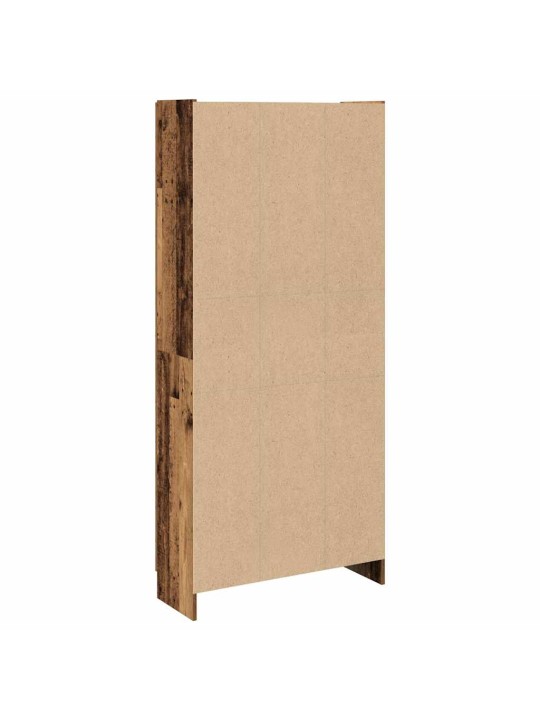 Skříň old wood 82,5 x 30,5 x 185 cm kompozitní dřevo