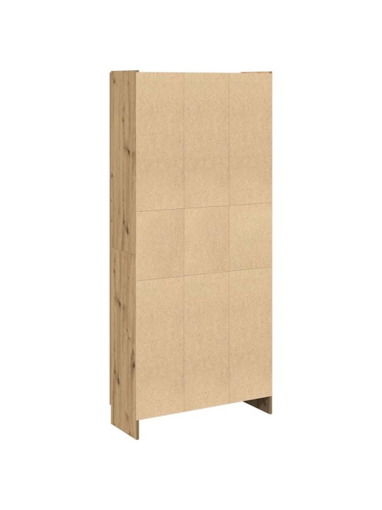 Skříň dub artisan 82,5 x 30,5 x 185 cm kompozitní dřevo